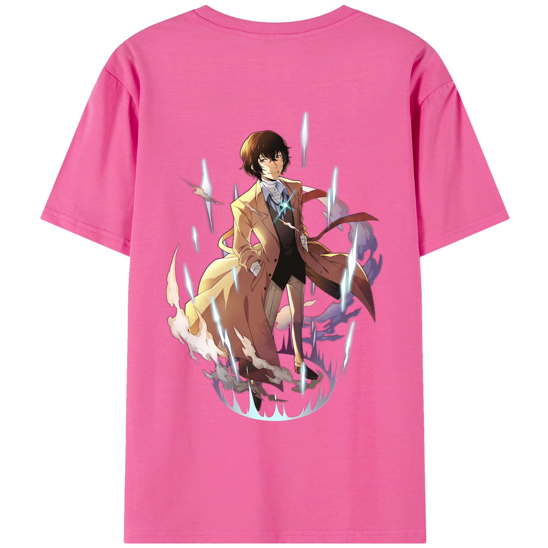 （画像用） 文豪ストレイドッグス Bungo Stray Dogs レディース半袖Tシャツ(バックプリント)